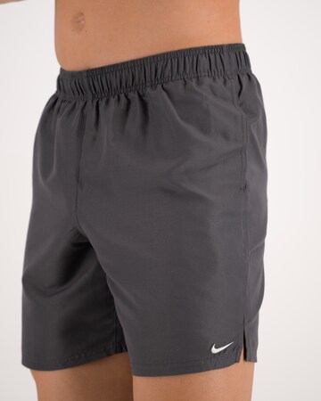 Nike Swim Athletic Swim Trunks in Grey