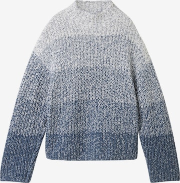 TOM TAILOR Sweater in Blue: front