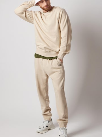 OWN Off With Nature Regular Broek 'Joggers Felpati' in Beige