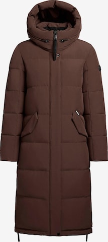 Cappotto invernale ' Riad-YM ' di khujo in marrone: frontale