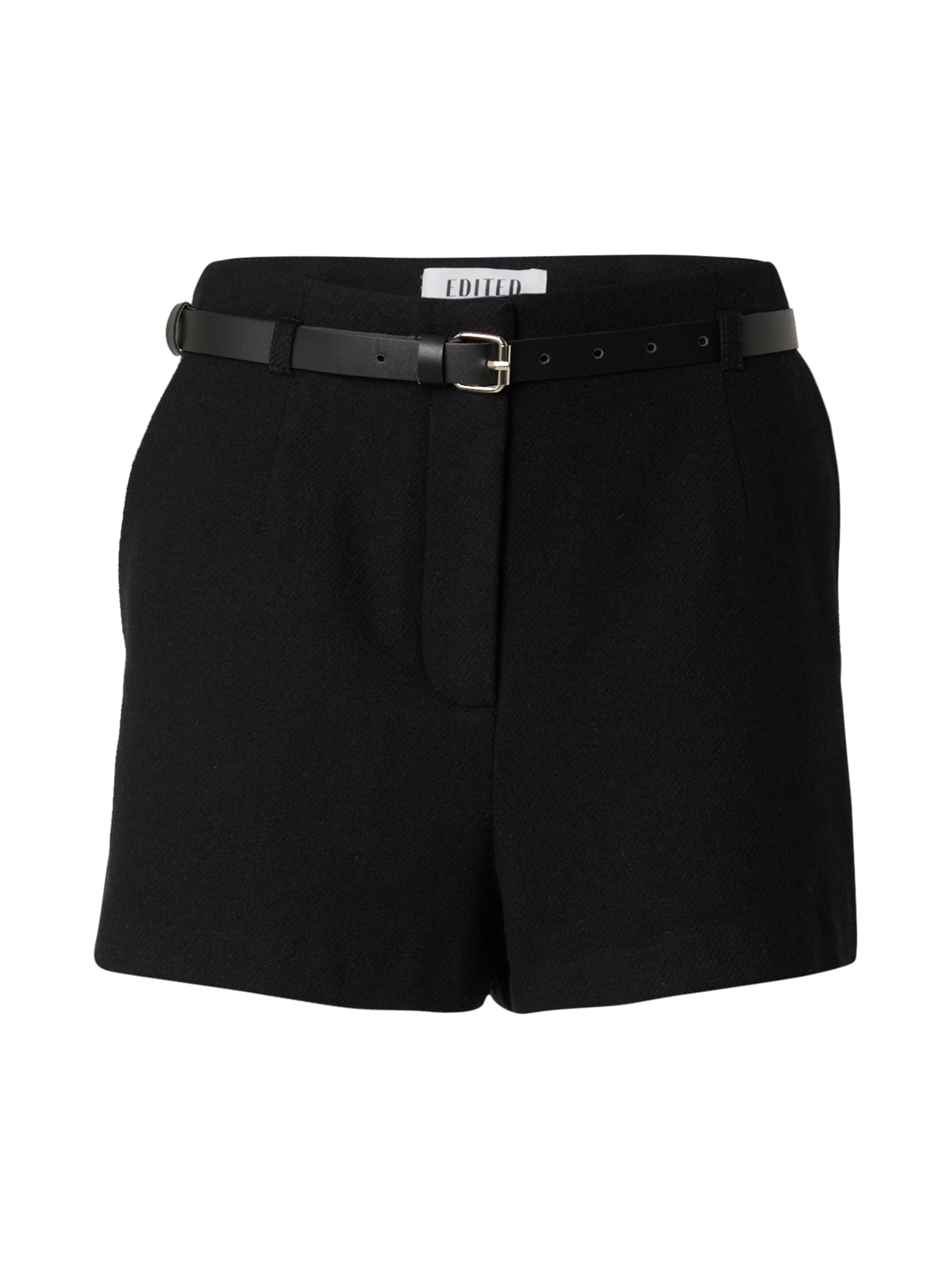 EDITED Loose fit Pants 'Tia' in Black: front