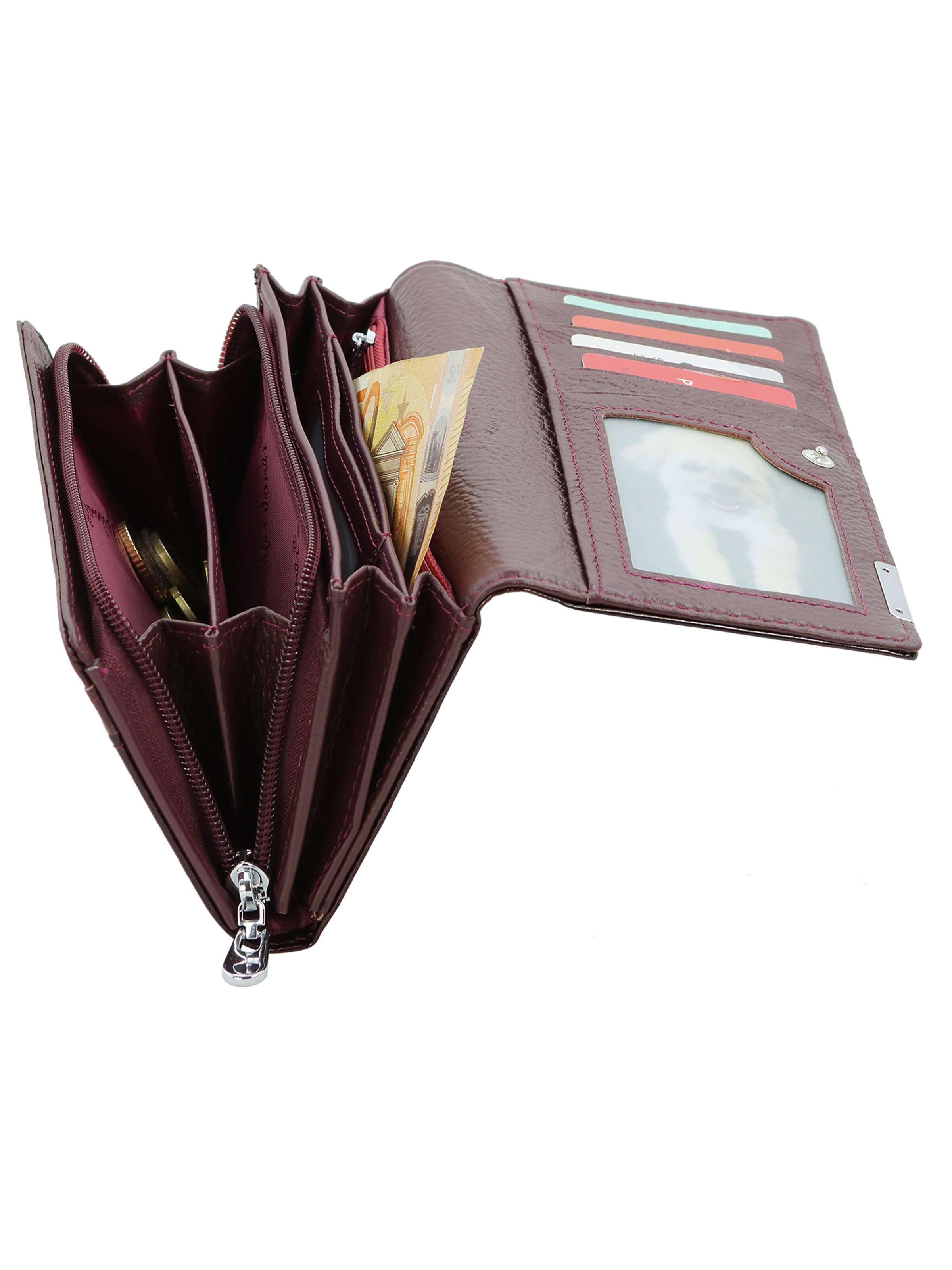 Jennifer Jones Wallet in Red