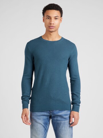 Pull-over s.Oliver en bleu : devant