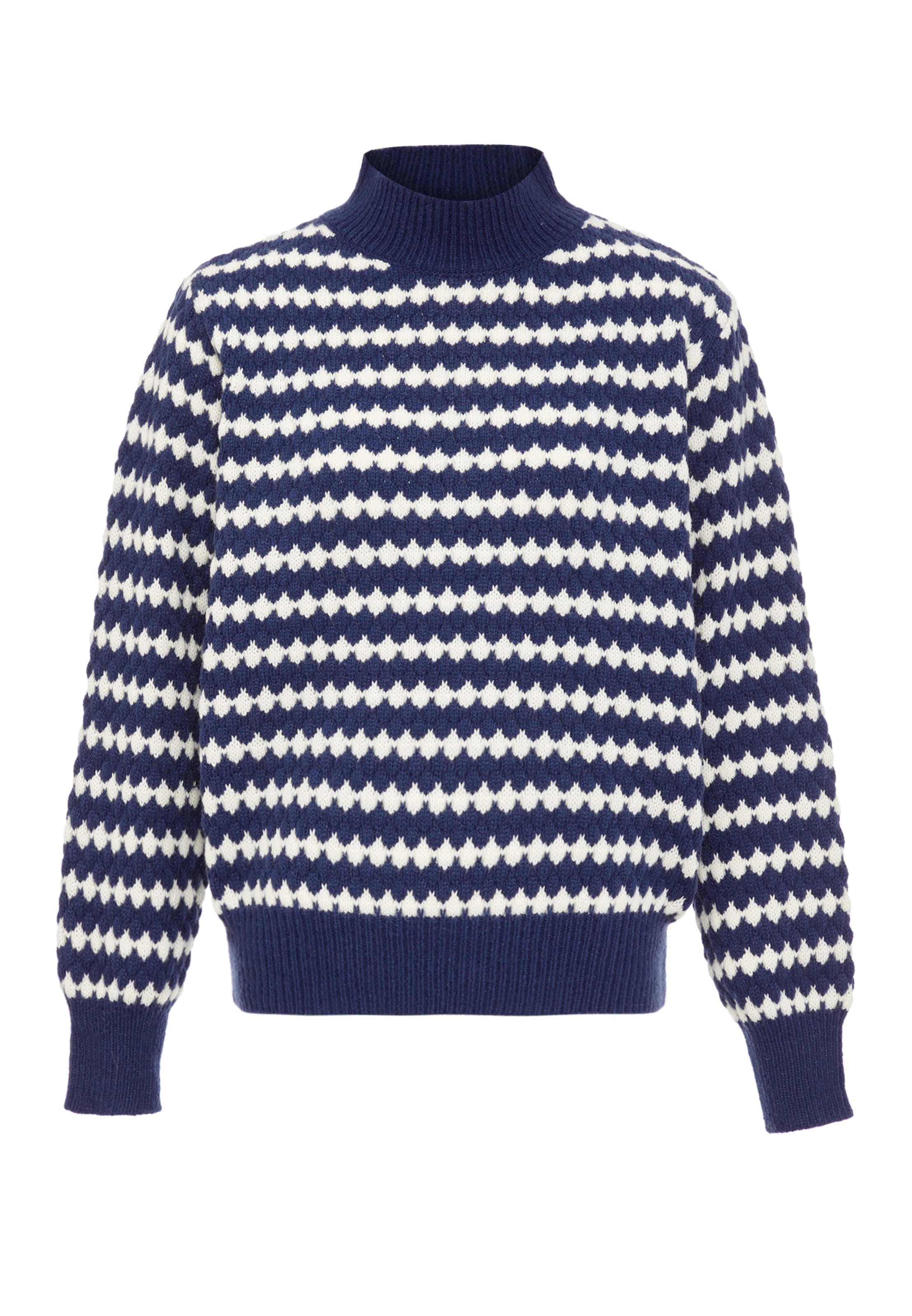 FENIA Pullover in Blau: Vorderseite