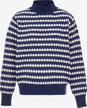 FENIA Sweater in Blue: front