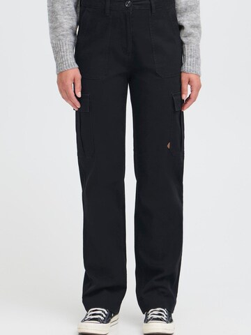Oxmo - regular Pantalón cargo 'OXIBEN' en negro: frente