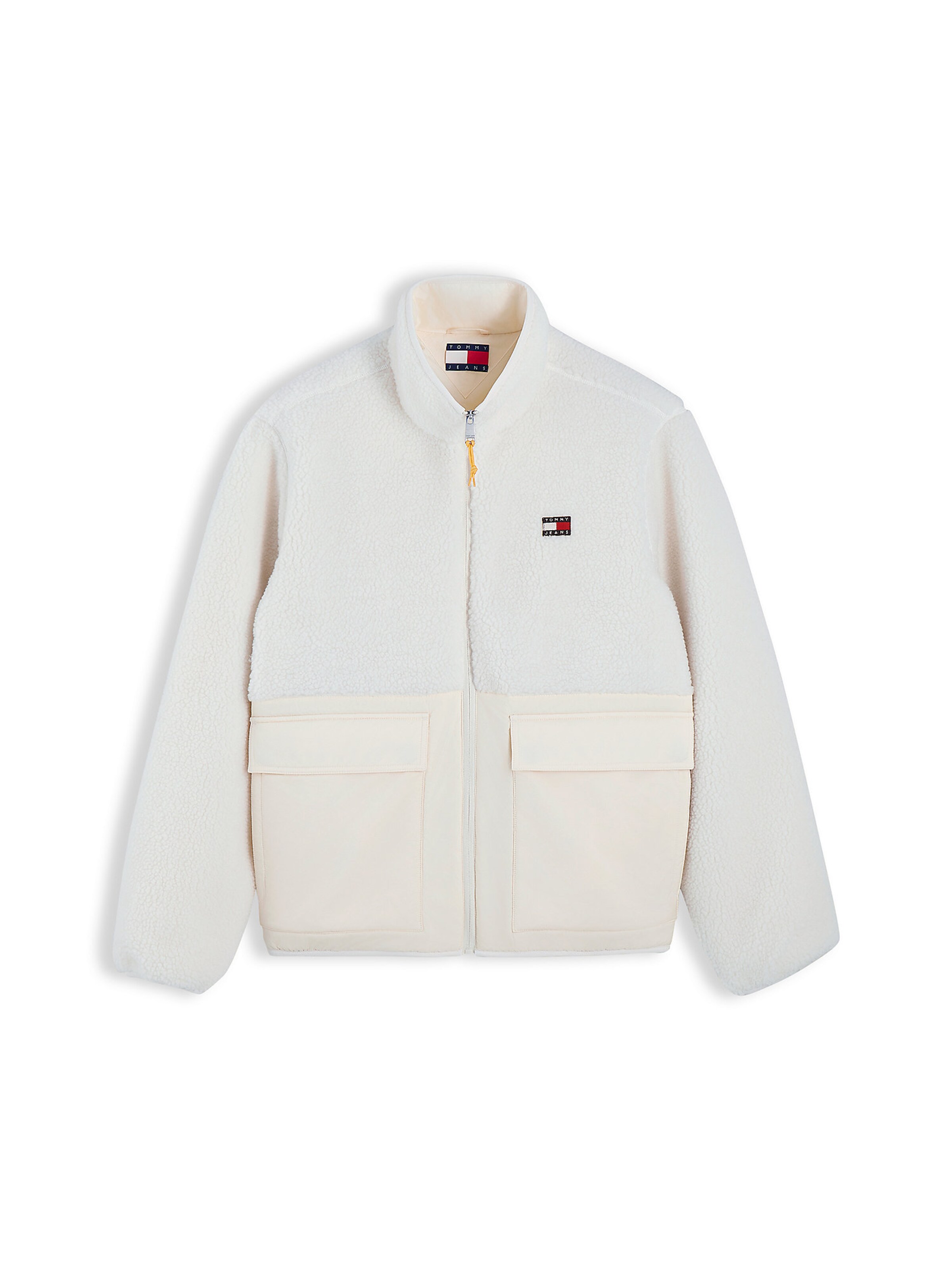 Veste mi-saison Tommy Jeans en beige : devant