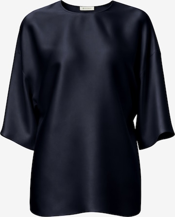 Camicia da donna 'LILYSILK Lässige Rundhals Seide Bluse' di Lilysilk in blu: frontale