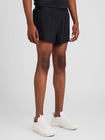 HOKA Regular Sports trousers in Black: front