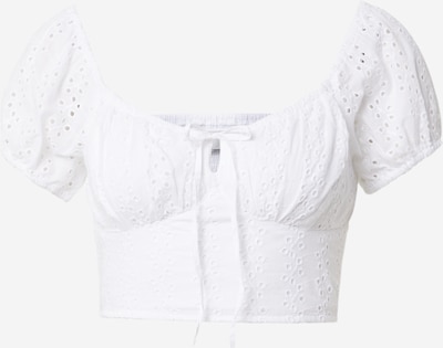 HOLLISTER Μπλουζάκι σε λευκό, Άποψη προϊόντος