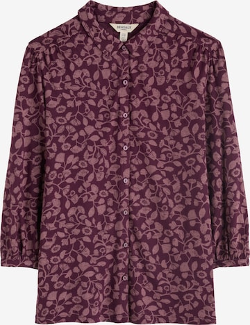 Chemisier 'Embrace' Seasalt Cornwall en violet : devant