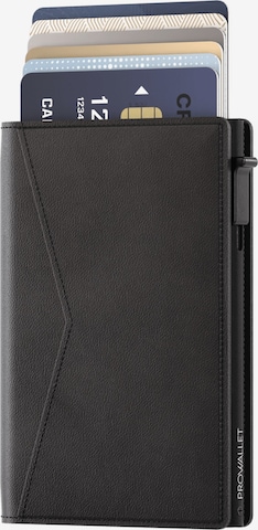 Prowallet Wallet 'Pasjeshouder Slim' in Black: front