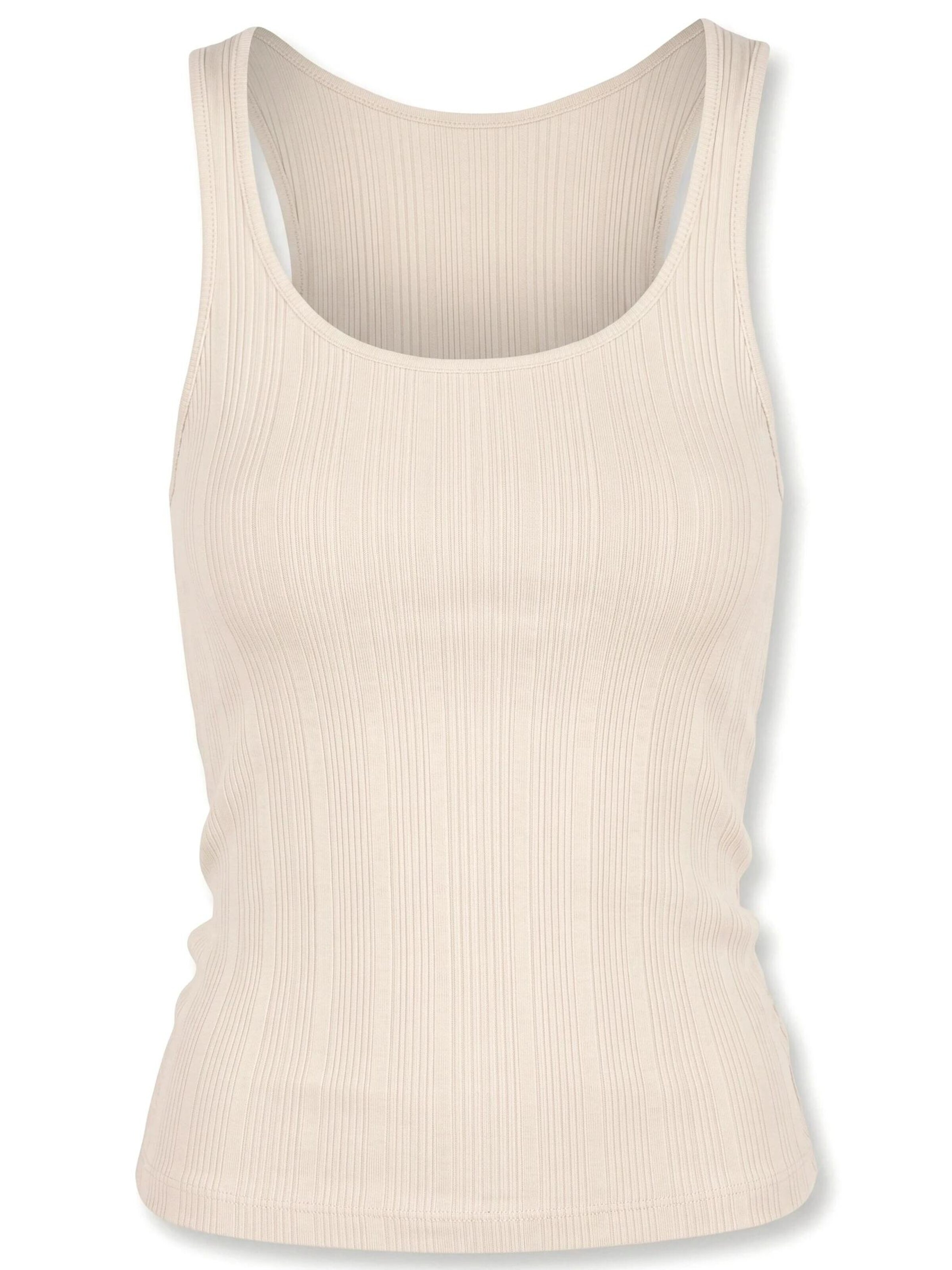 Haut No Matter What en beige : devant