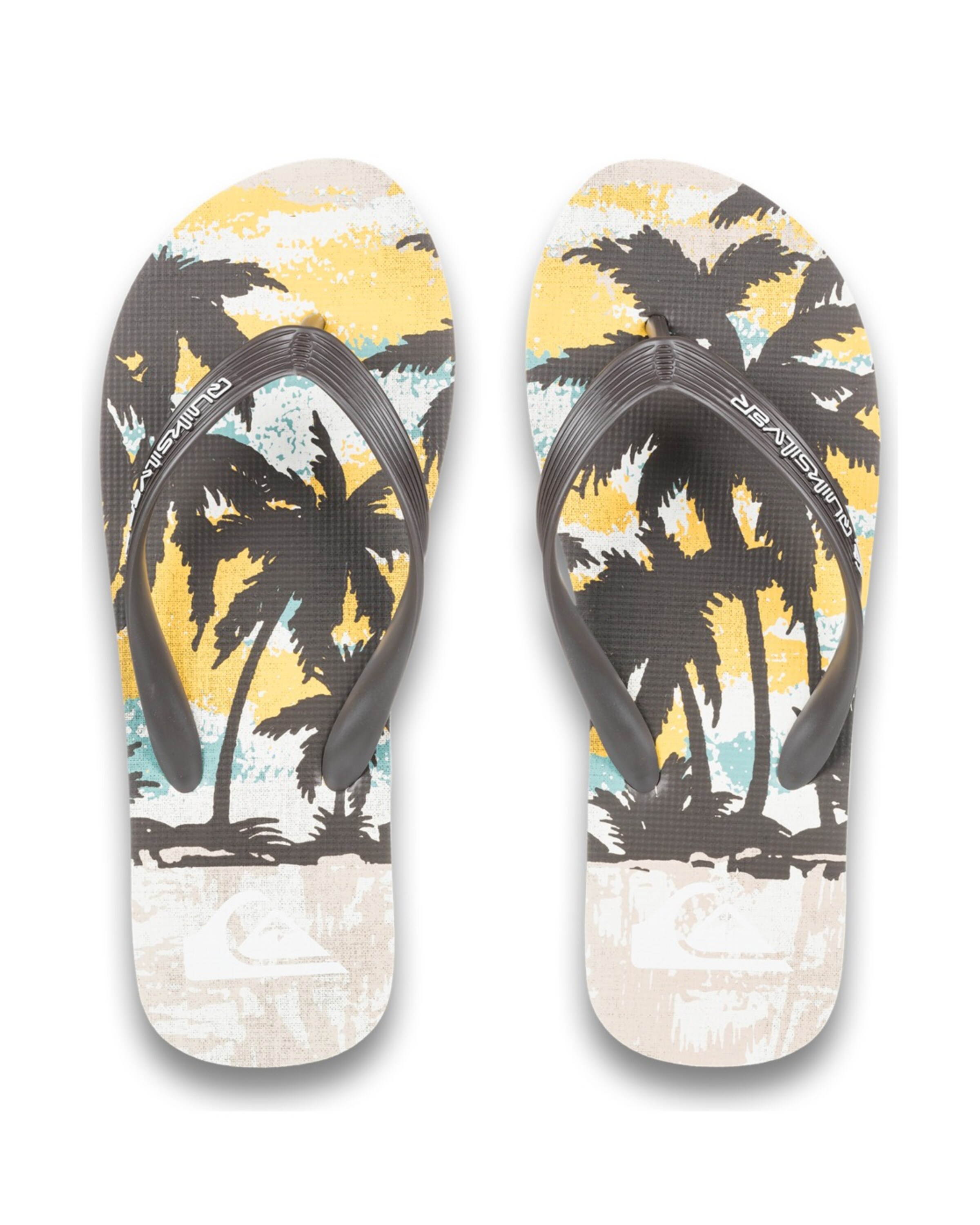 QUIKSILVER Zehentrenner 'Molokai Art 25' in Grau