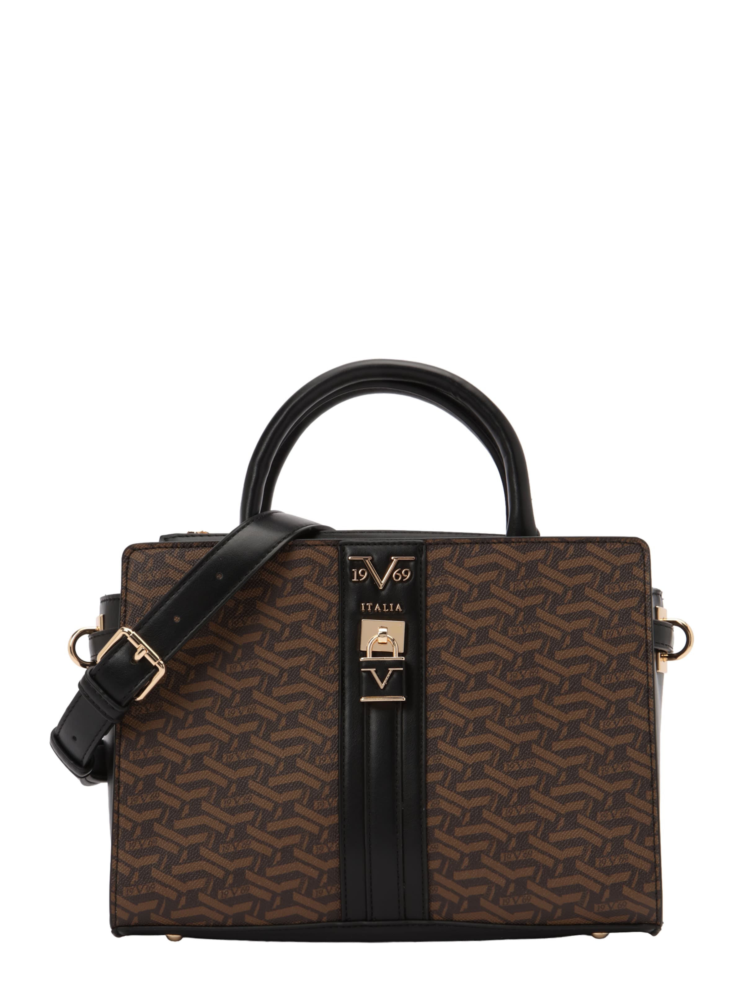 19V69 ITALIA Käekott 'Lisana Aop', värv pruun: eest vaates