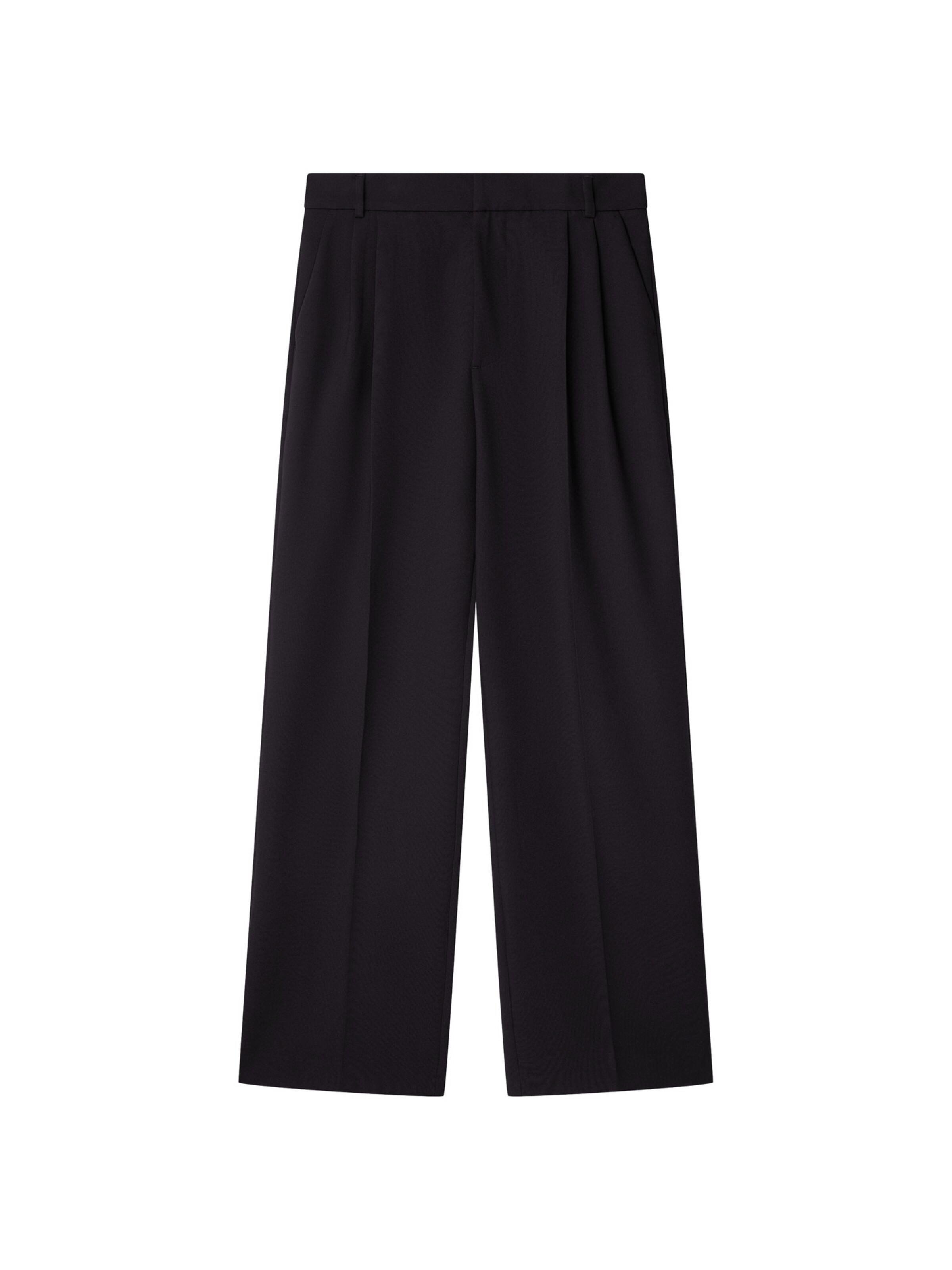 Studio Seidensticker Loosefit Chino in Zwart: voorkant