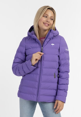 Schmuddelwedda Performance Jacket in Purple: front