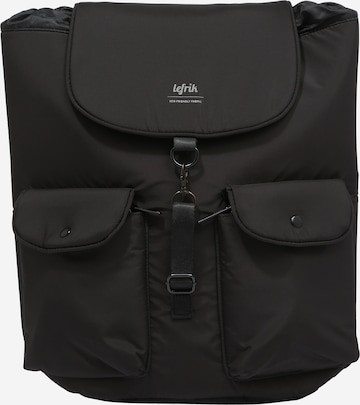 Lefrik - Mochila en negro: frente