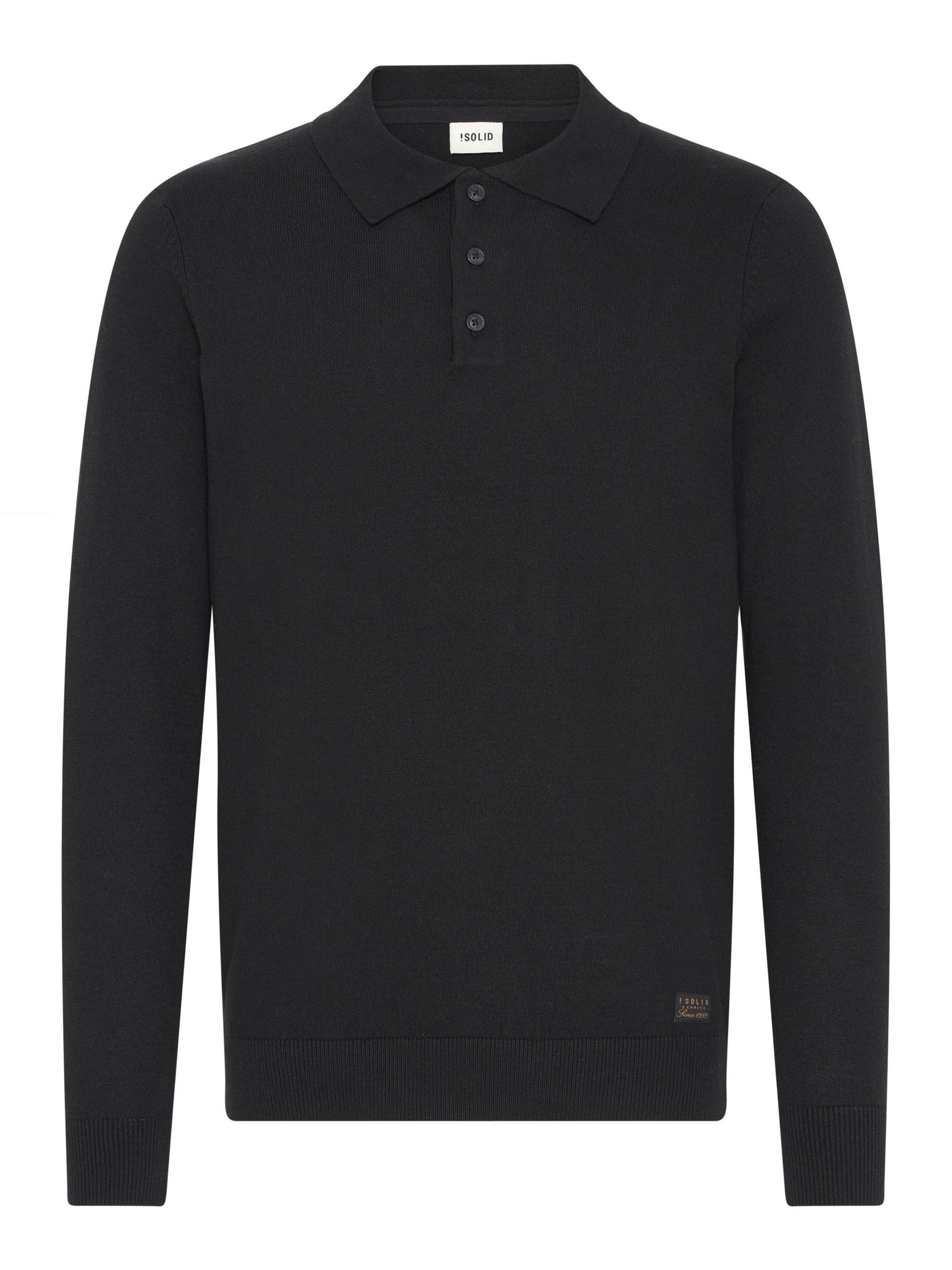 Pull-over ' SDAKEL ' !Solid en noir : devant