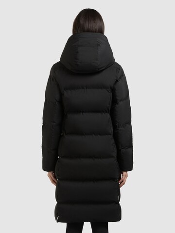 khujo Wintermantel 'Finnie4' in Zwart