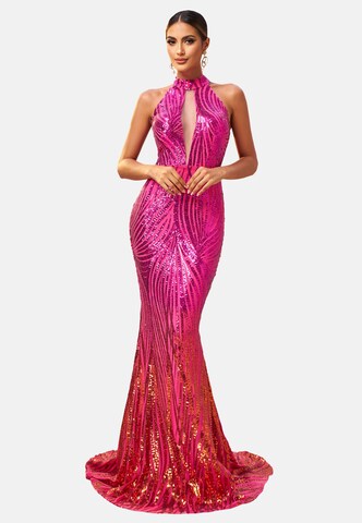 Moda Minx Abendkleid 'Kara Long Dress' in Rot
