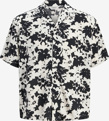 Camicia 'JREBBLOSSOM' di JJ Rebel in nero: frontale