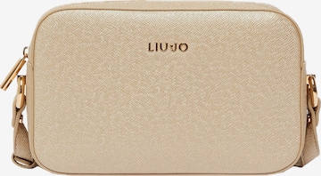 Borsa a tracolla 'AXX012 E0087' di Liu Jo in oro: frontale