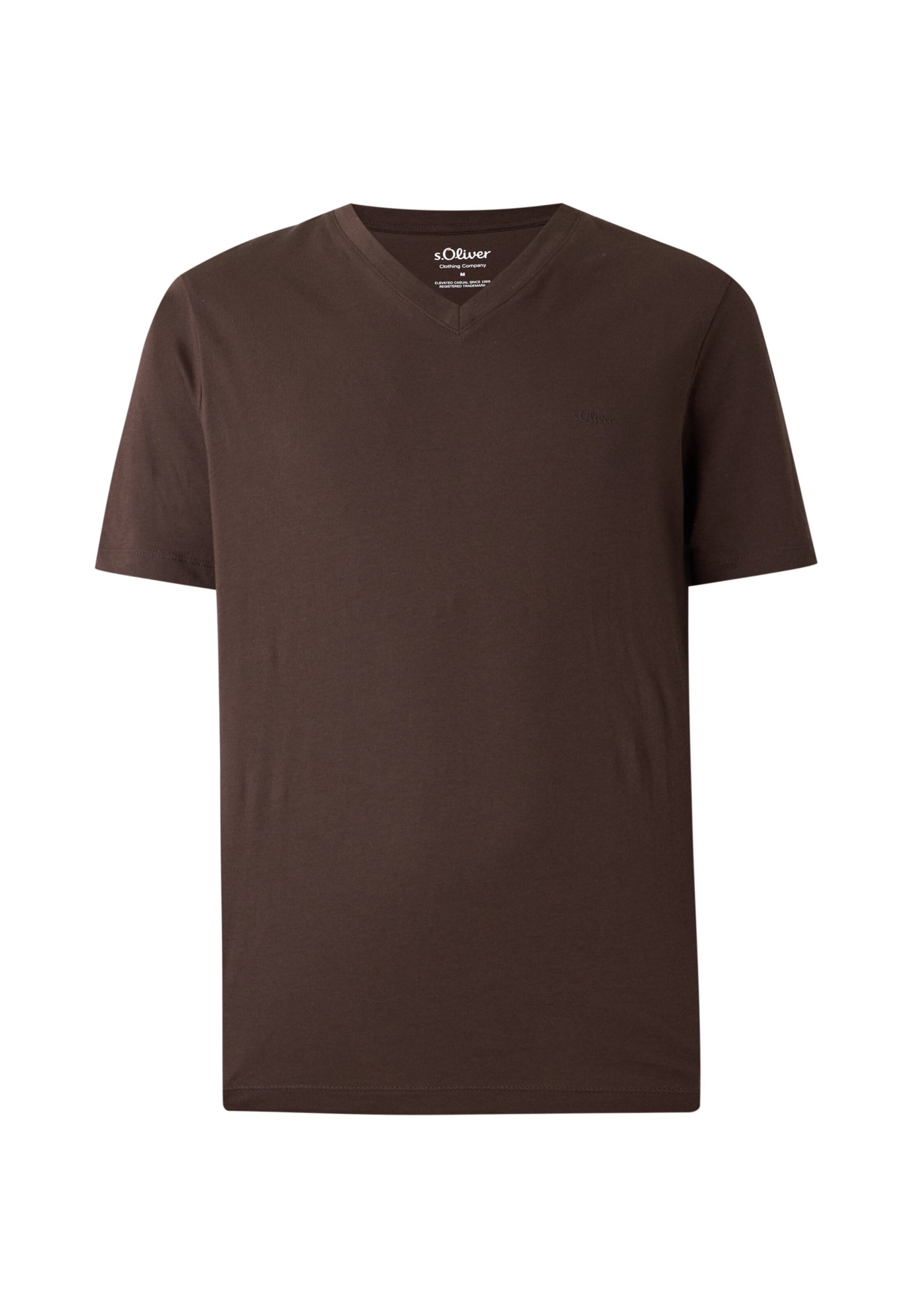 s.Oliver - Camisa em castanho: frente