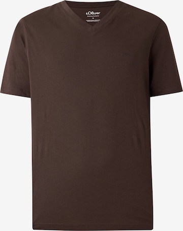 s.Oliver - Camisa em castanho: frente