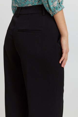 Fransa Wide leg Pants in Black