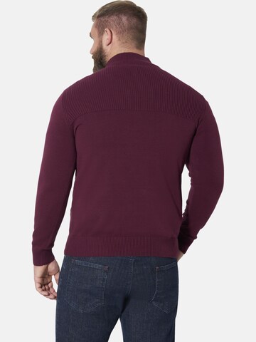Jan Vanderstorm Pullover 'Trols' in Rot