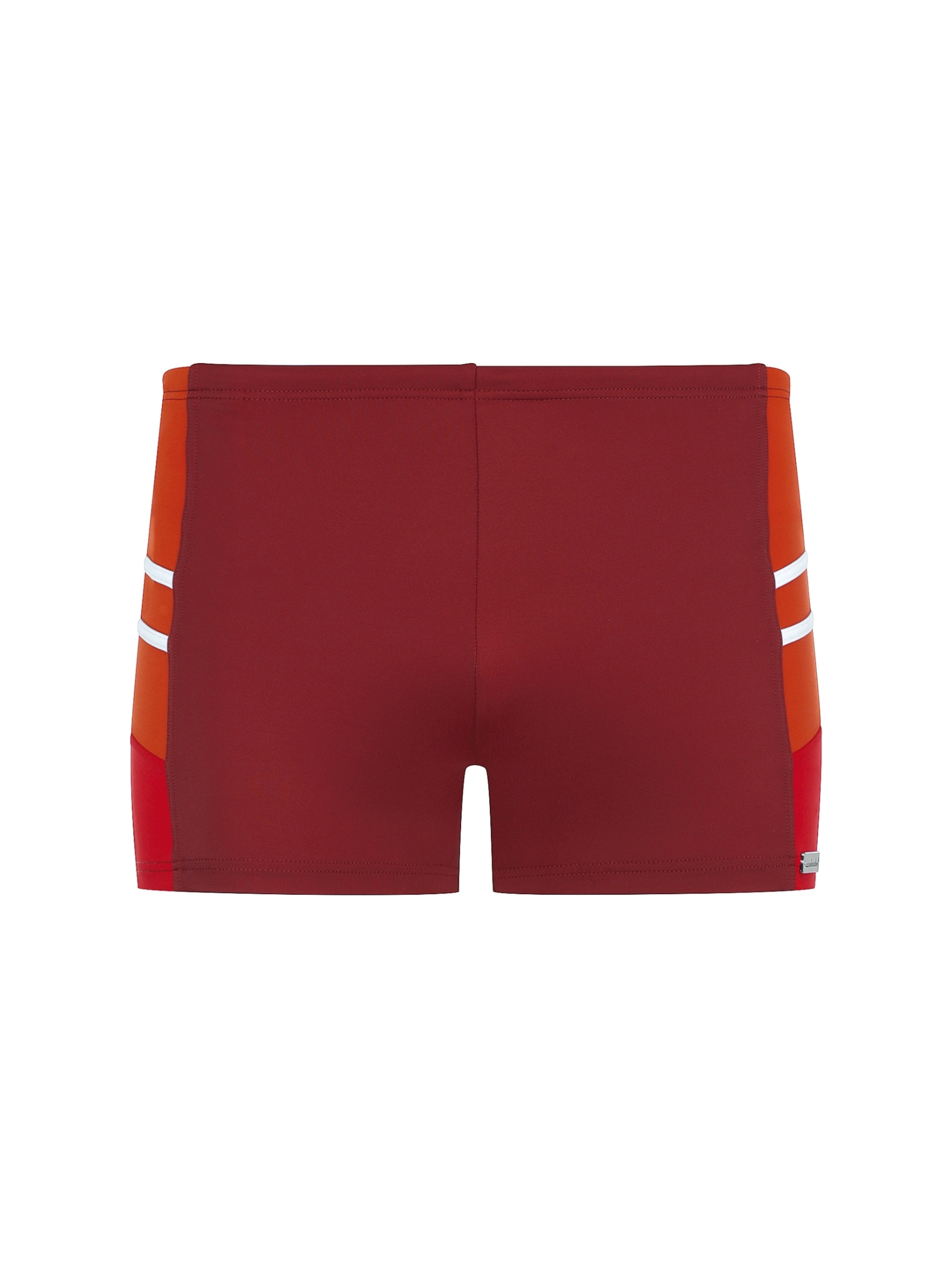 wavebreaker Swim Trunks in Red: front
