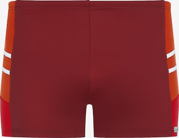 wavebreaker Swim Trunks in Red: front