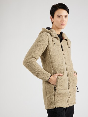 ICEPEAK Funktionsfleecejacke 'AGRA' in Khaki | ABOUT YOU