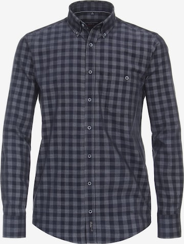 VENTI Slim fit Button Up Shirt in Blue: front