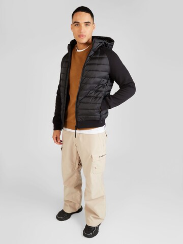 Superdry Tussenjas 'Storm Hybrid' in Zwart