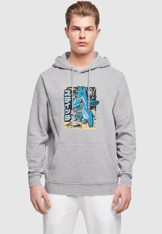 ABSOLUTE CULT Sweatshirt 'Lilo And Stitch - Japanese' in Grau: predná strana