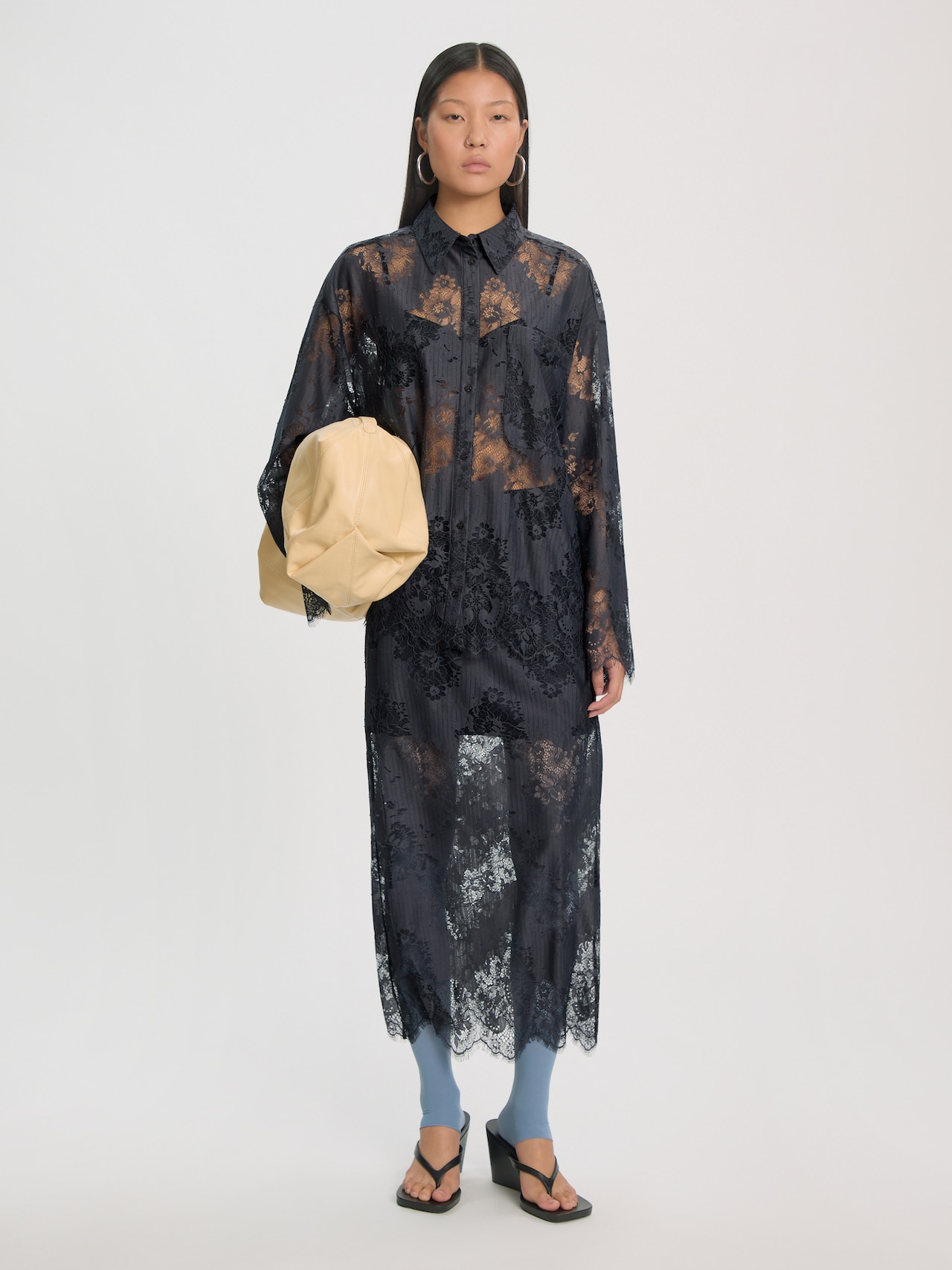 EDITED Novedades Blusa 'Mira' gris