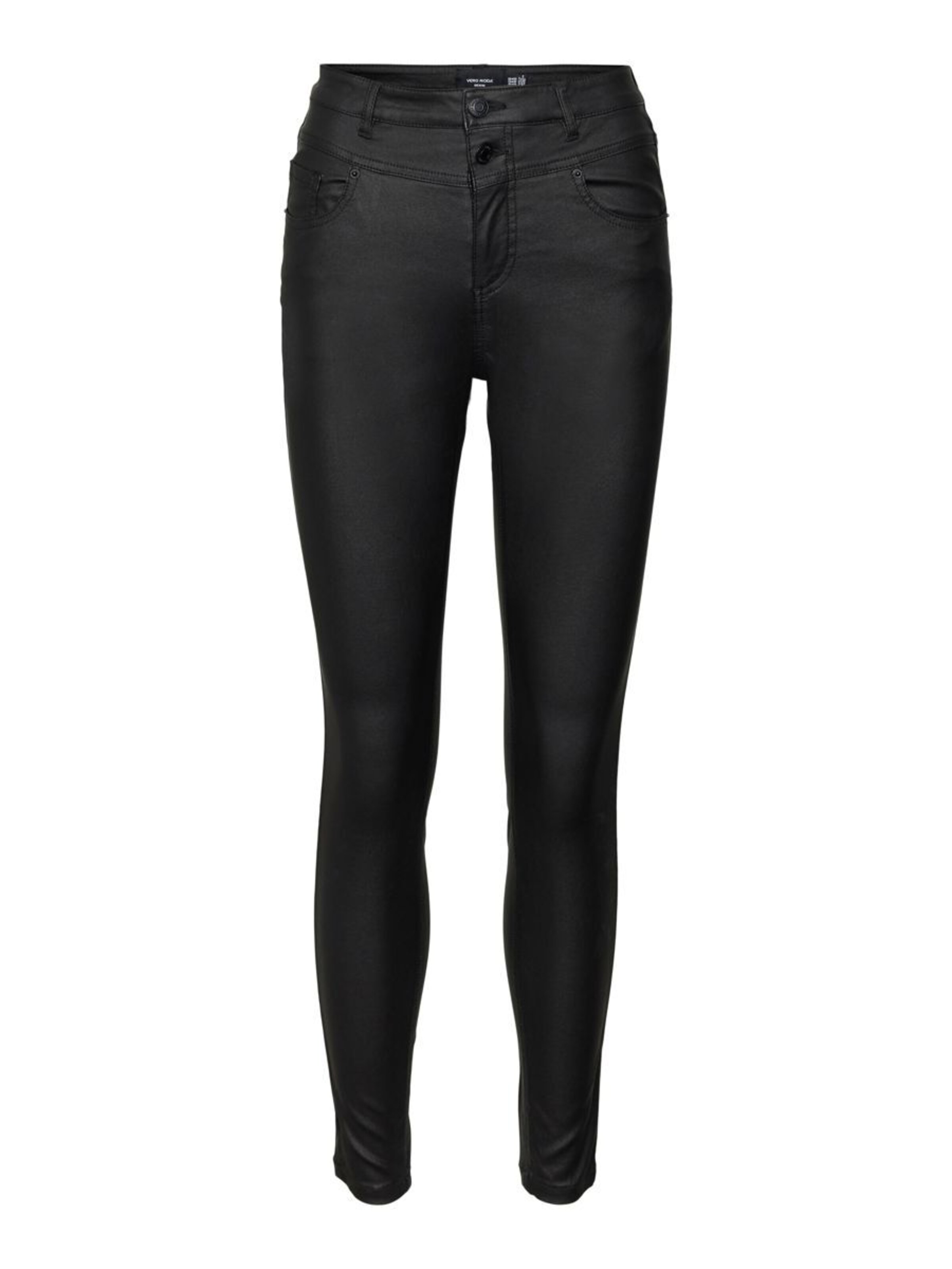 VERO MODA - Skinny Vaquero en negro: frente