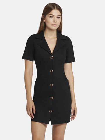 Robe-chemise 'Rilona' Nicowa en noir : devant