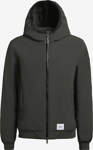 Veste mi-saison 'Larm' khujo en vert : devant
