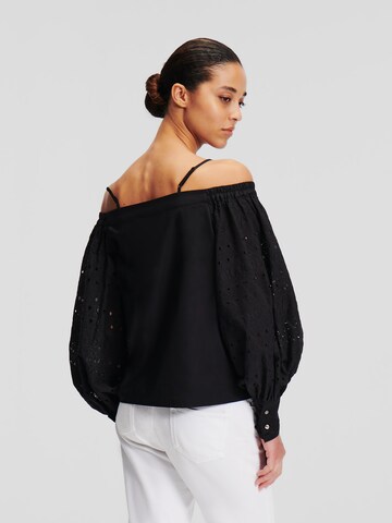 Karl Lagerfeld Blouse in Zwart