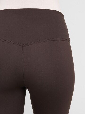 CALZEDONIA Skinny Leggings 'Sculpt Control' in Brown