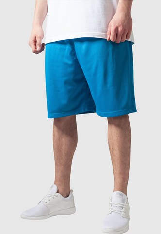 Urban Classics Loosefit Shorts in Blau: Vorderseite