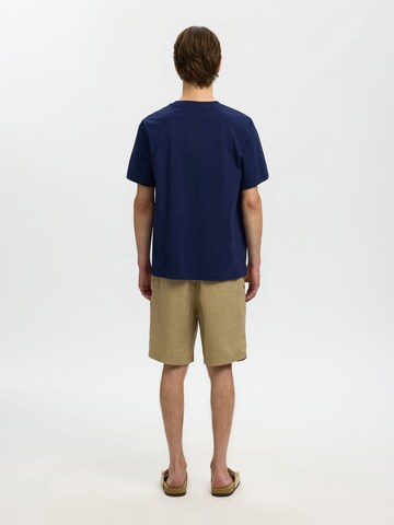 SELECTED Shirt in Blauw