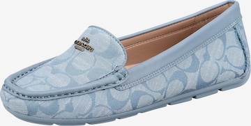 COACH Moccasins 'Marley' in Blue: front
