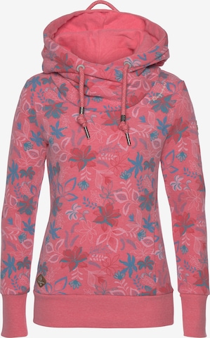 Ragwear Sweatshirt in Pink: Vorderseite