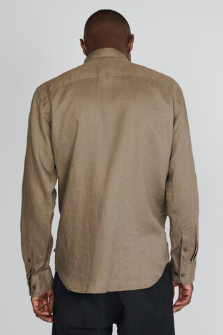Matinique Regular fit Button Up Shirt 'Marc ' in Beige
