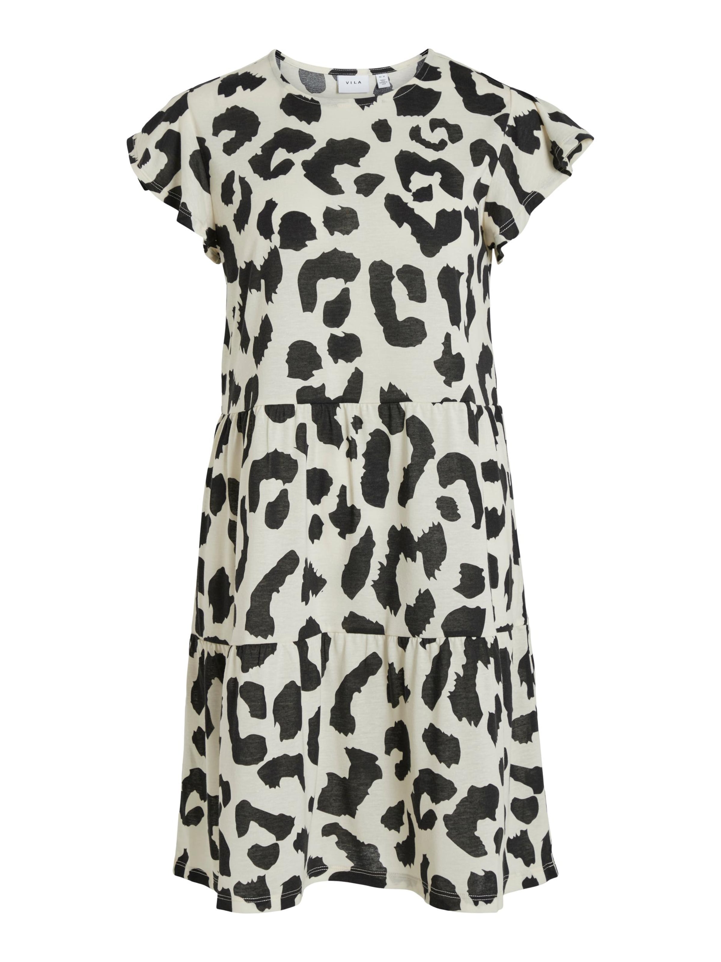 VILA Letní šaty 'SUN' – béžová: přední strana