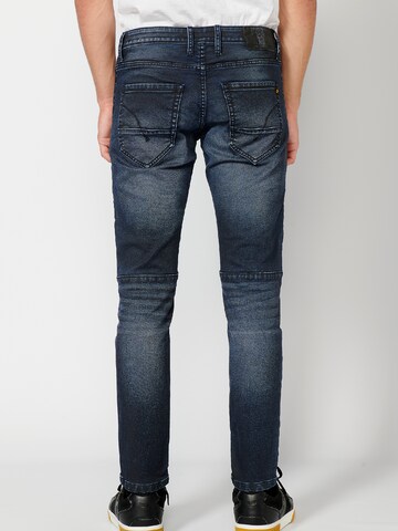 KOROSHI Skinny Jeans in Blau